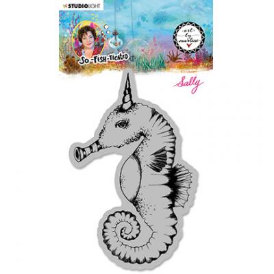 StudioLight So-Fish-Ticated Cling Stamp - Sally Sea Horse